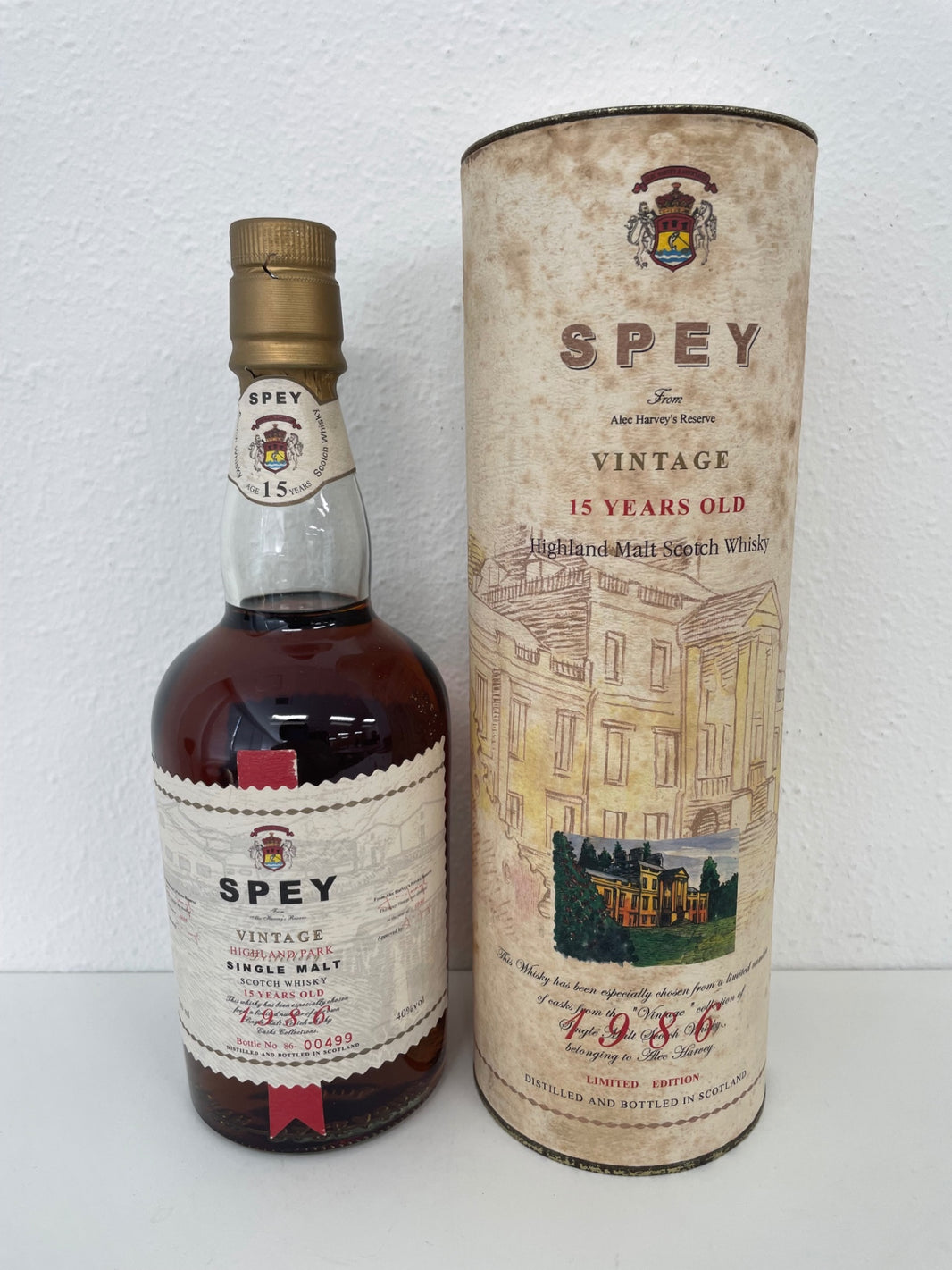 SPEY VINTAGE 1986 15 YEAR OLD PRIVATE RESERVE (70CL, 40%)