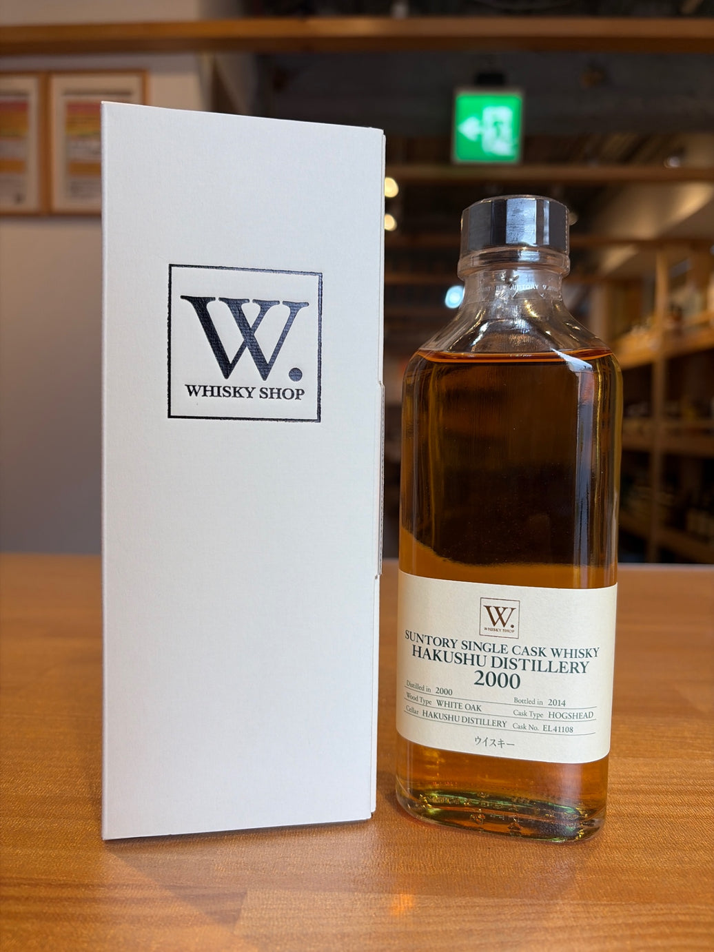 白州蒸溜所 ウイスキーショップW. 2000-2014 190ml