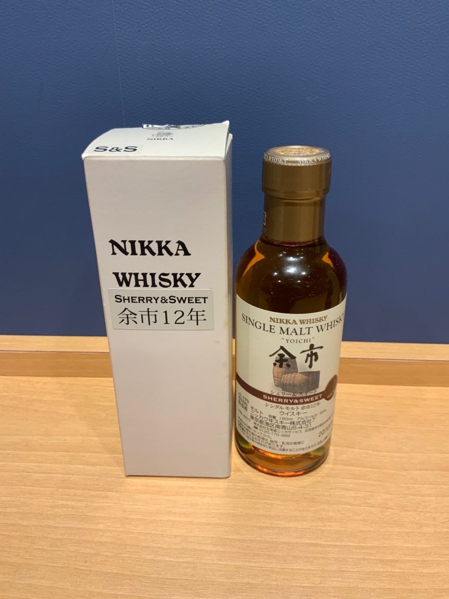 余市 12年 シェリー&スイート 180ml - LIQUOR JOY