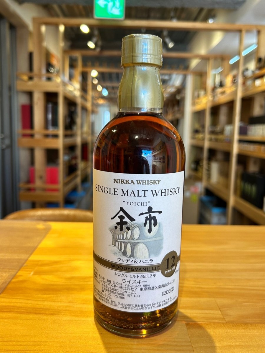 ニッカウィスキー 余市12年 ウッディ&バニラ 500ml - LIQUOR JOY