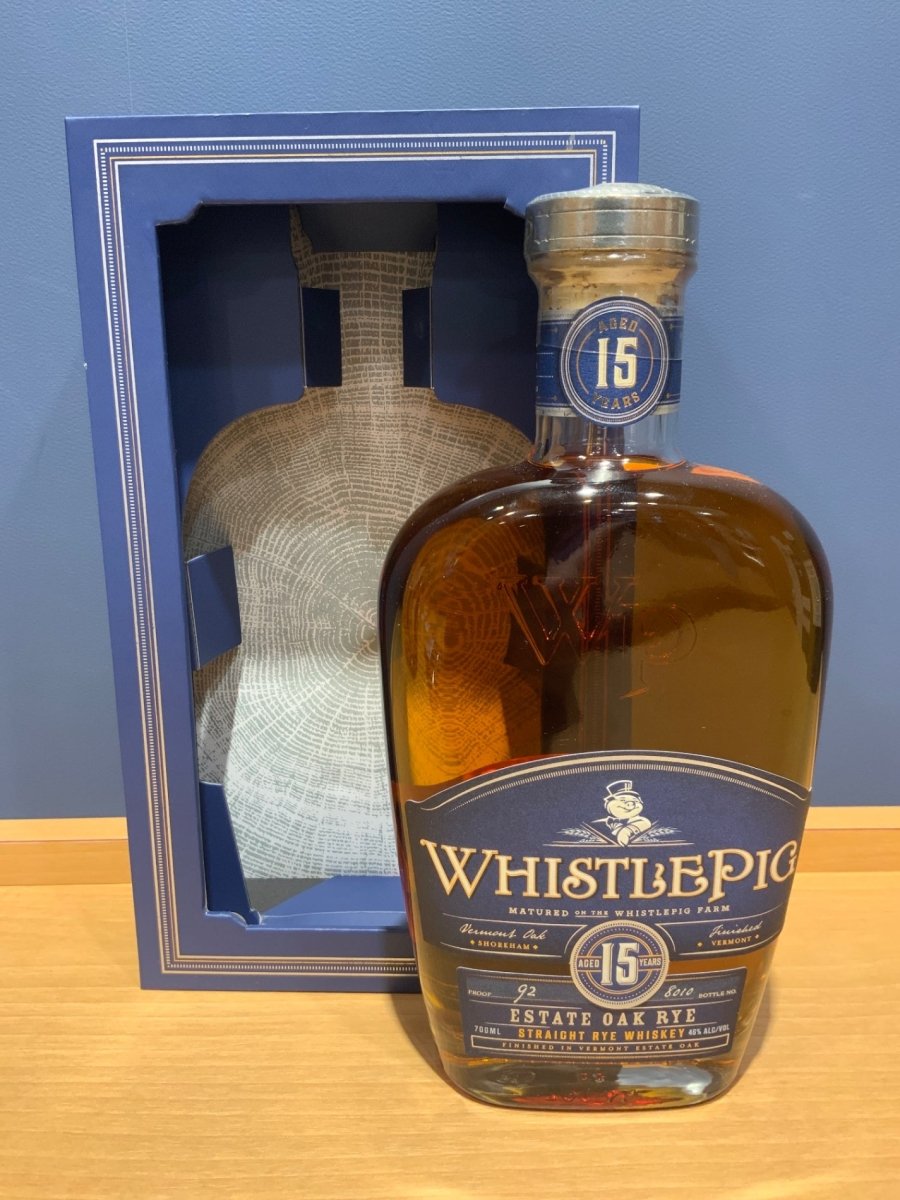 ホイッスルピッグ 15年 エステートオーク・ライ 700ml - LIQUOR JOY