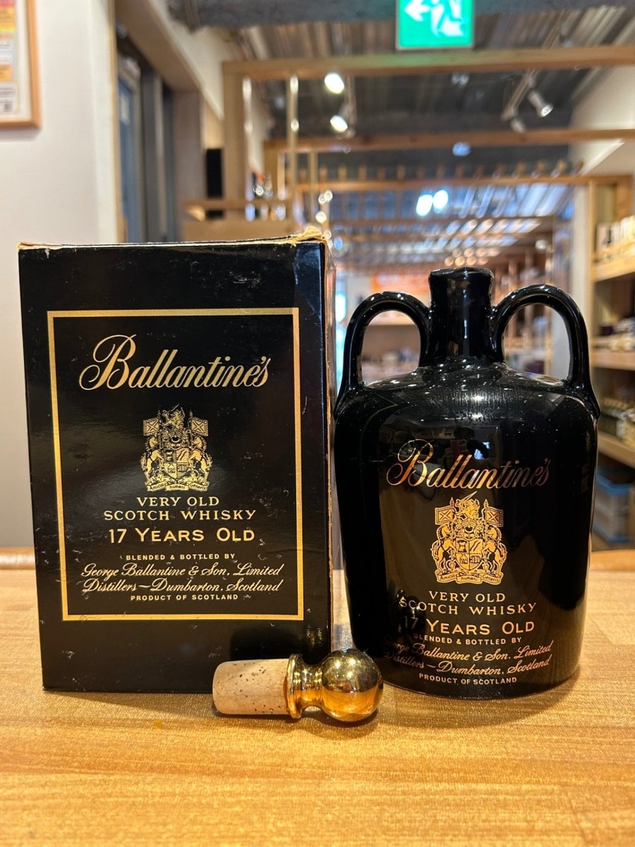バランタイン 17年 750ml Ballantines 黒陶器 - LIQUOR JOY