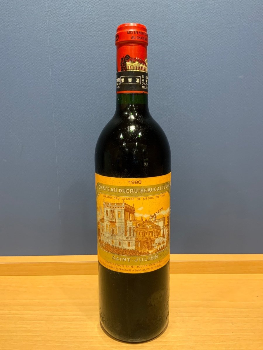 1990 Chateau Ducru - Beaucaillou シャトー デュクリュ ボーカイユ ボルドー サンジュリアン - LIQUOR JOY