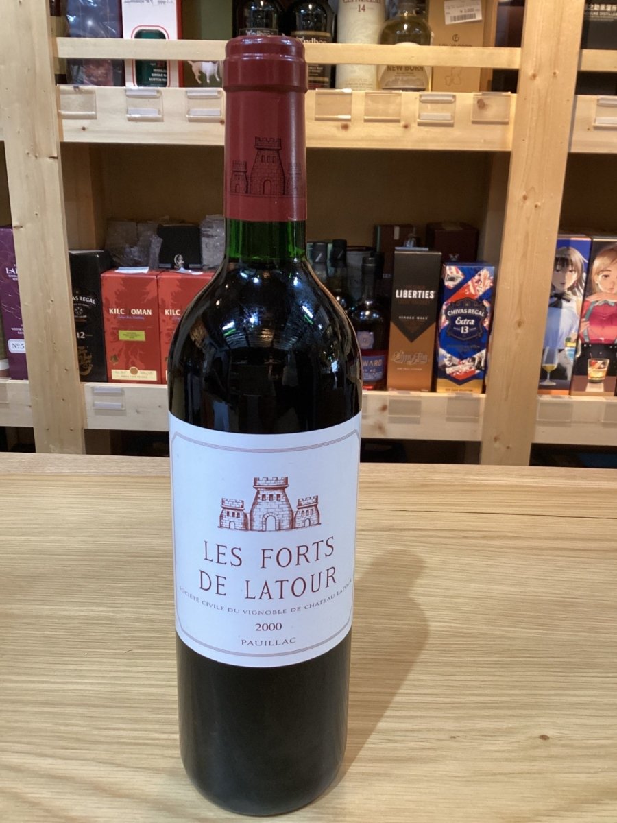 2000年 レ フォール ド ラトゥール 750ml フランス ボルドー 赤ワイン - LIQUOR JOY
