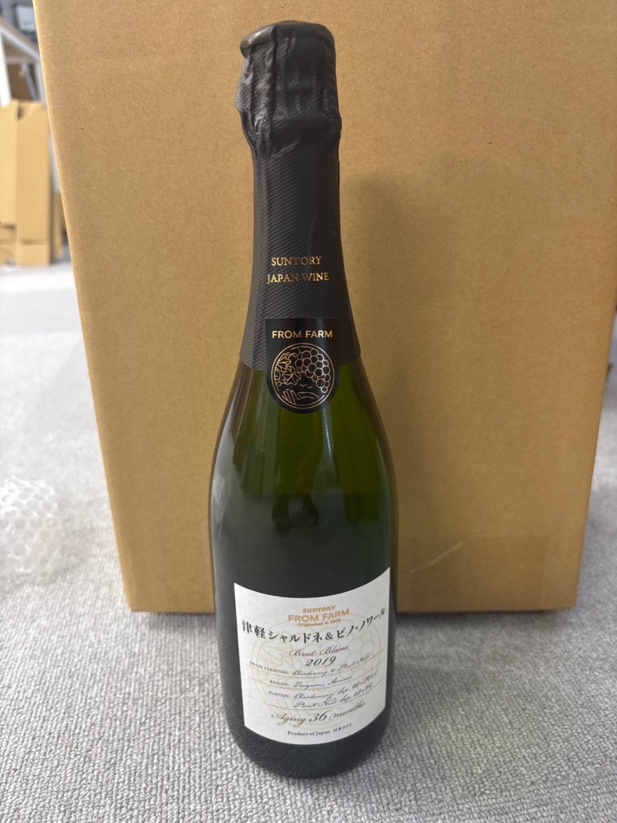 サントリーフロムファーム 津軽 シャルドネ&ピノ・ノワール スパークリング 2019 - LIQUOR JOY
