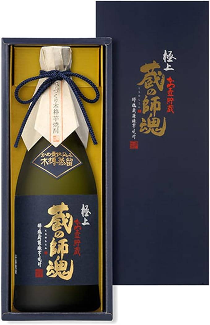 鹿児島県 小正醸造 極上 蔵の師魂 かめ壺貯蔵 芋焼酎 25° 720ml - LIQUOR JOY