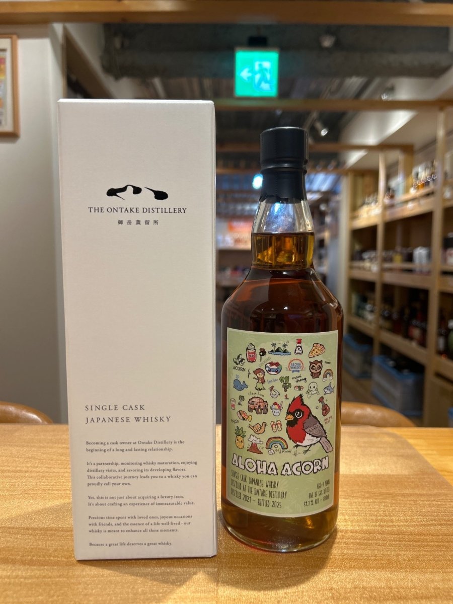 【鳥ラベル】 西酒造 御岳 4年 2021 シェリーカスク - LIQUOR JOY