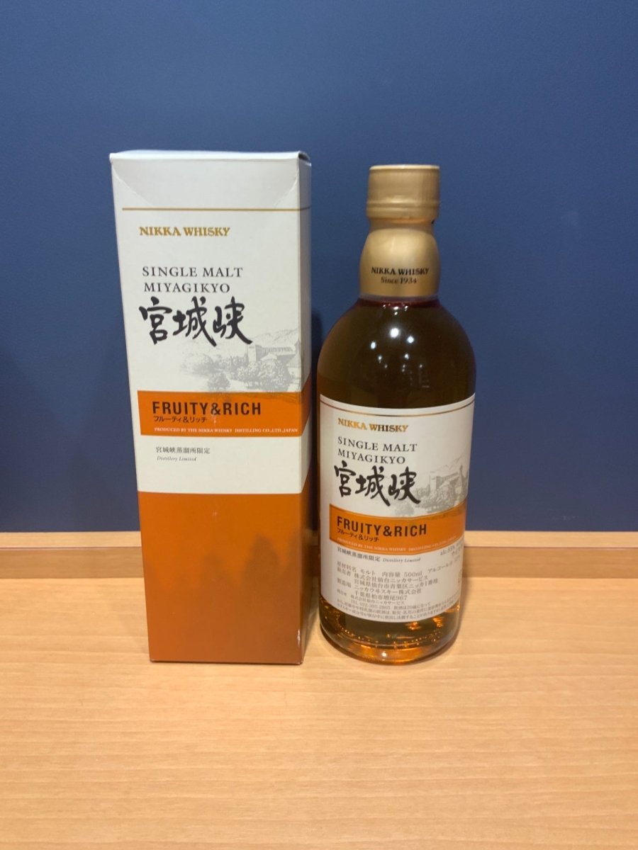 ニッカ 宮城峡蒸溜所限定 フルーティ&リッチ 500ml - LIQUOR JOY
