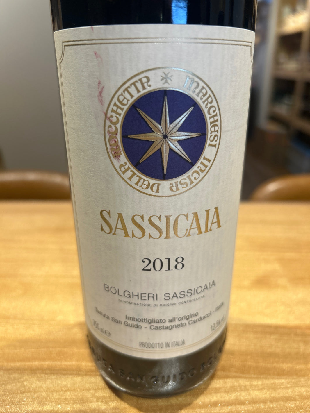 image Sassicaia 2018