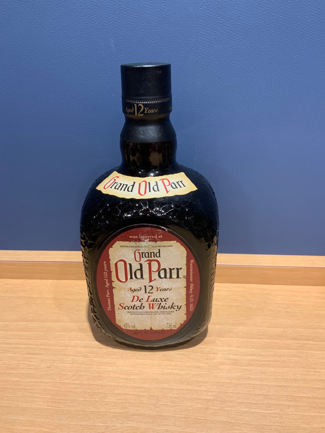 オールドパー 12年 箱なし 旧 750ml