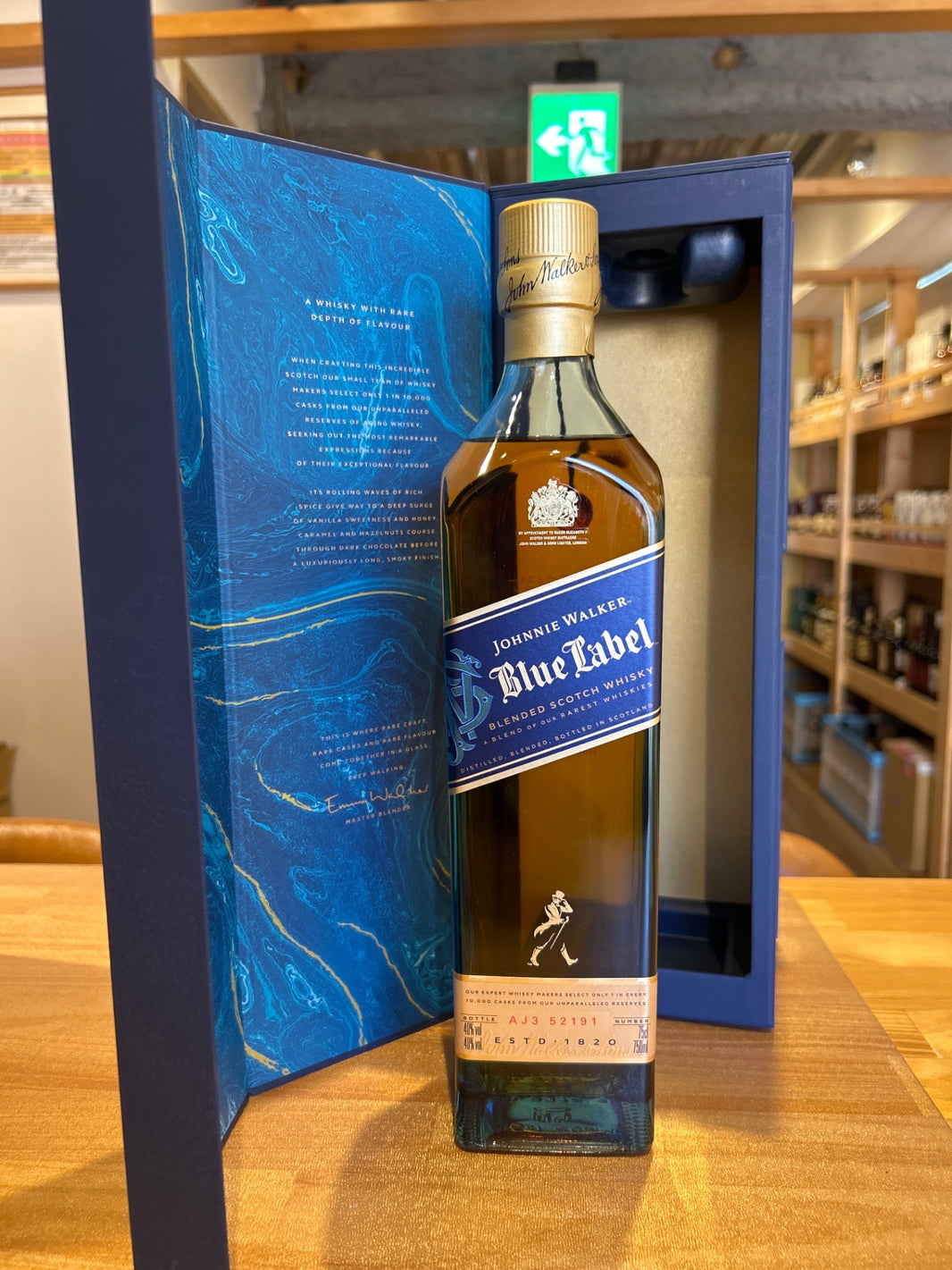 image Johnnie Walker Blue Label 750ml New Model / British Blended Whisky Gift Box