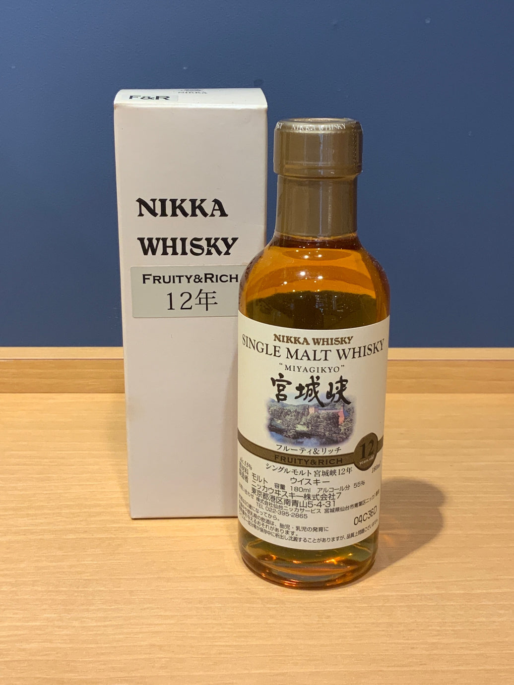 ニッカウイスキー 宮城峡12年 フルーティ&リッチ 180ml