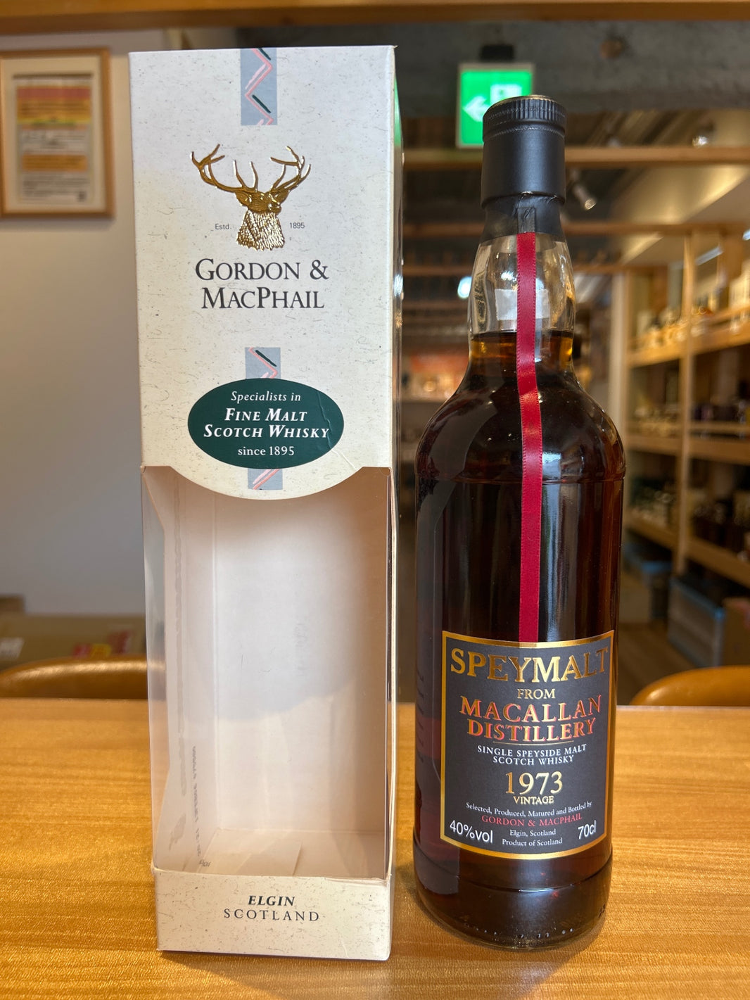 G&M Macallan Speymalt 1973-2005 with box