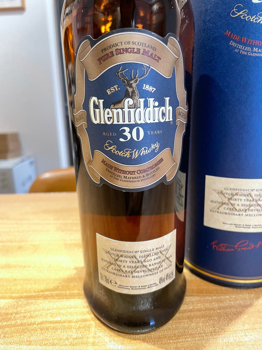 image Glenfiddich 30 Year Old 700ml (Old Bottle)
