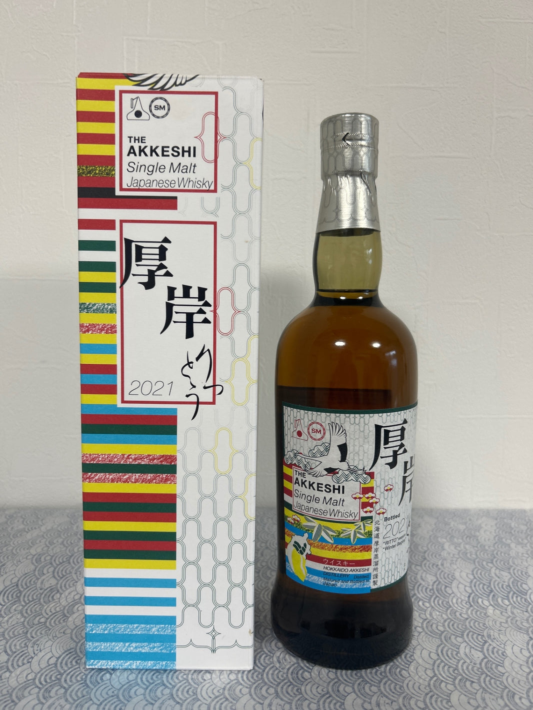 厚岸蒸溜所 シングルモルト 立冬 55°700ML