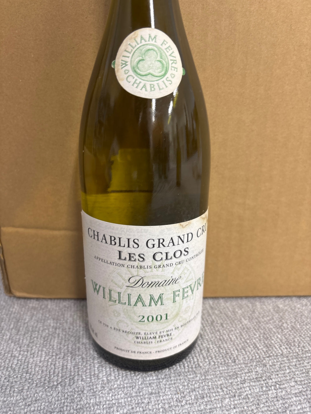 image Chablis Grand Crilles Les Clos 2001 William Fèvre 750ml