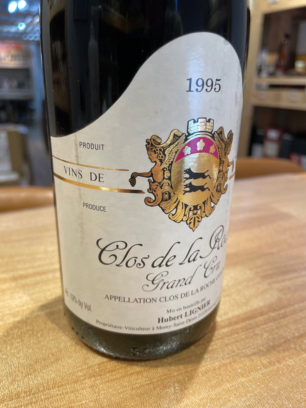 image Domaine Hubert Lignier Clos de la Roche Grand Cru 1995