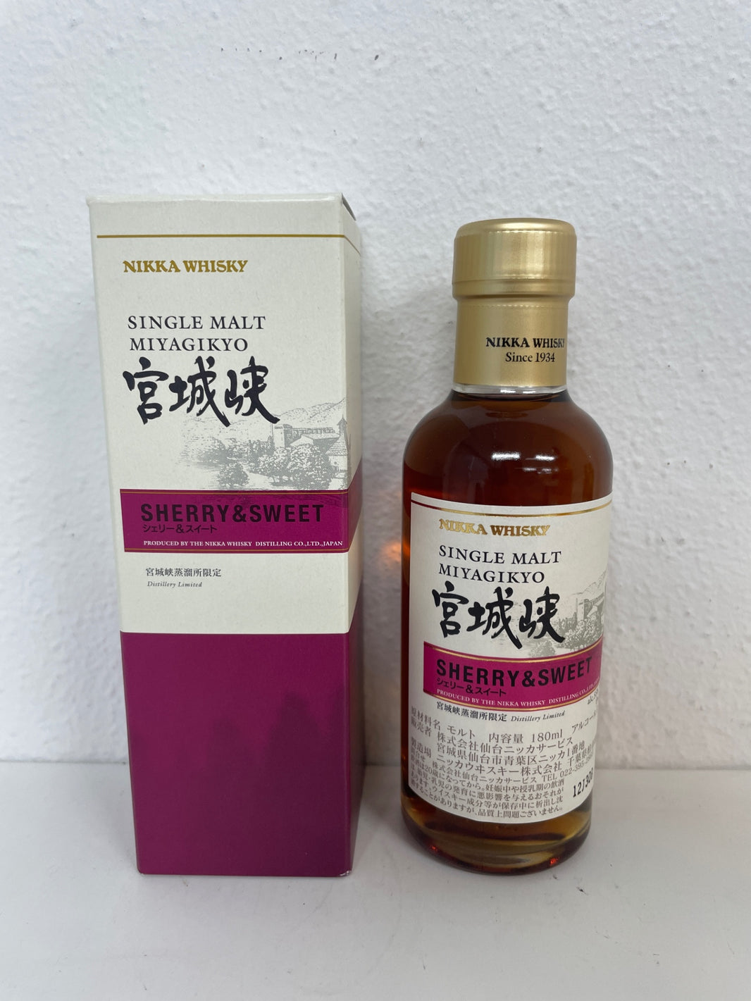 宮城峡 シェリー&スイート 180ml