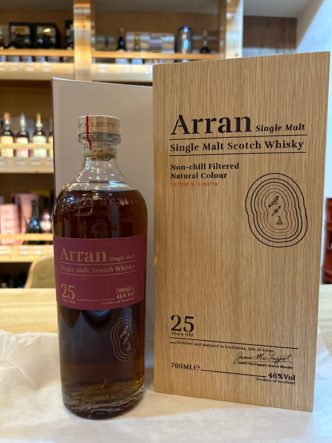 Arran 25 Year Old Single Malt Whisky 700ml