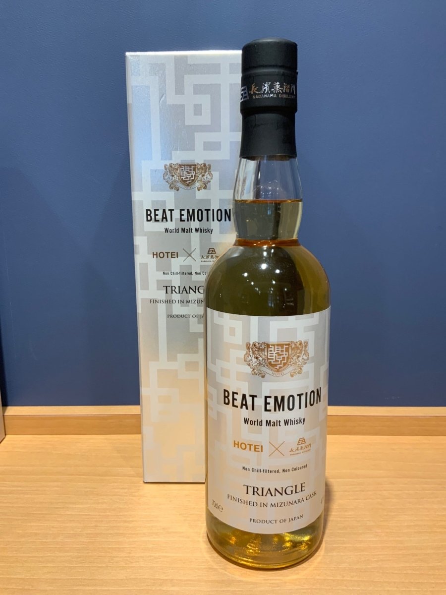 布袋寅泰 BEAT EMOTION WORLD MALT TRIANGLE 700ml 47度 長濱蒸溜所 - LIQUOR JOY
