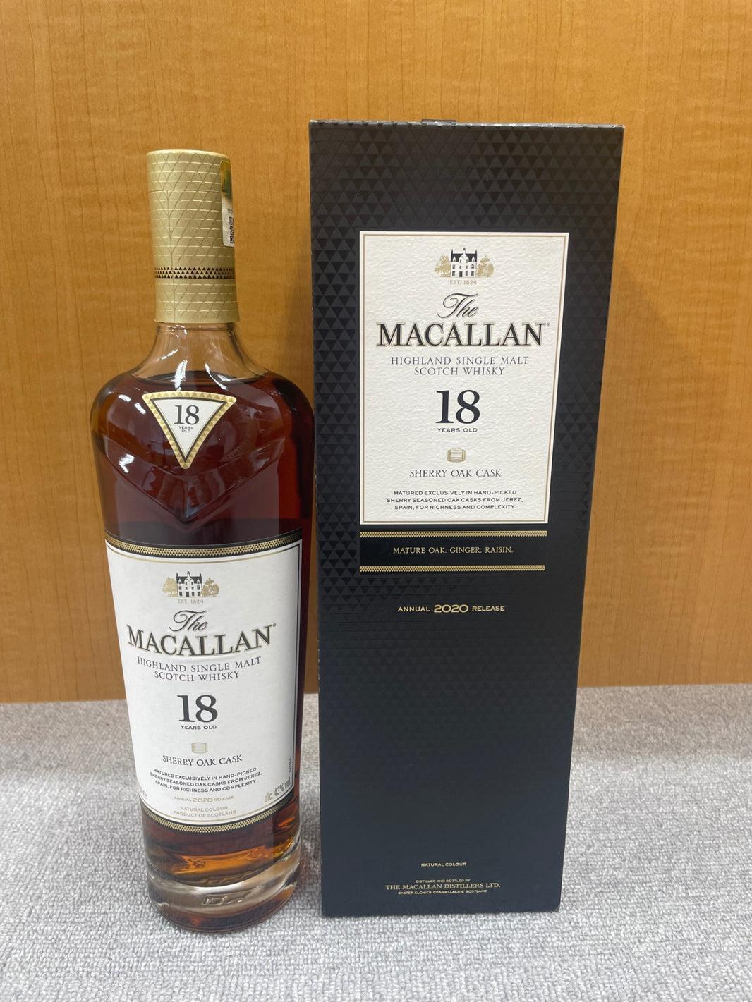 Macallan 18 Year Old 2020