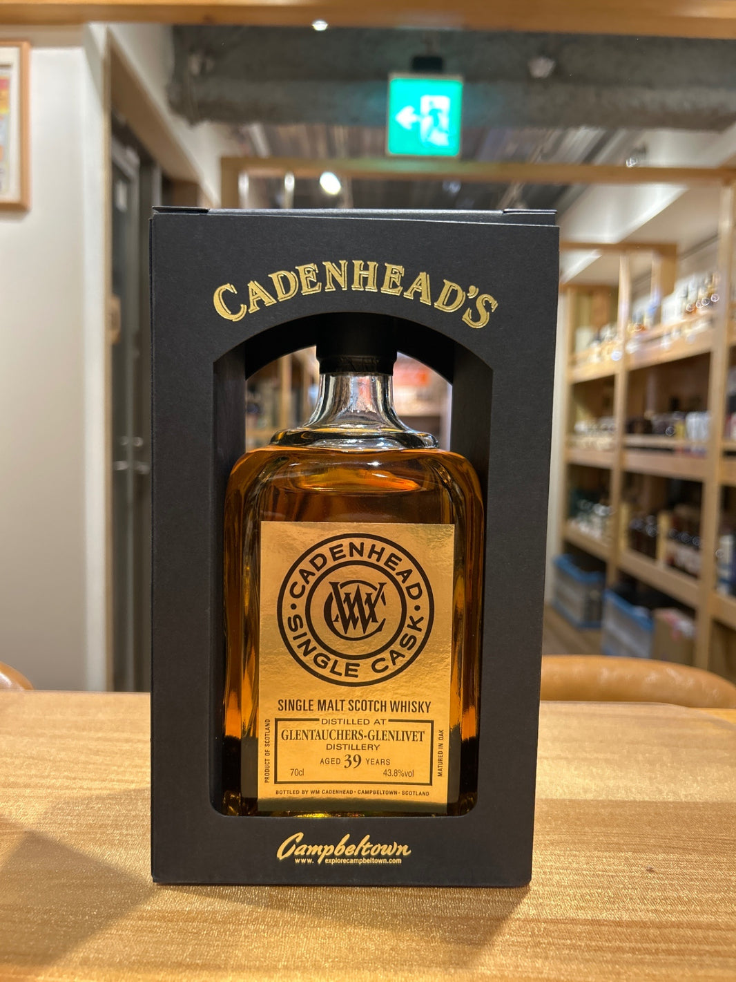 ケイデンヘッド GLENTAUCHERS-GLENLIVET 39年