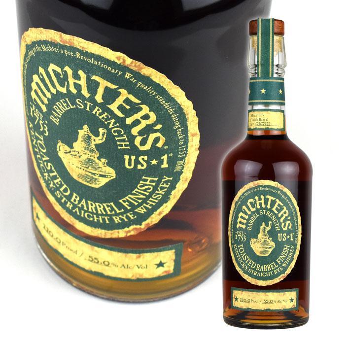Michter's US1 Toasted Barrel Finish Rye Whiskey, Single Barrel, Cask Strength, 700ml