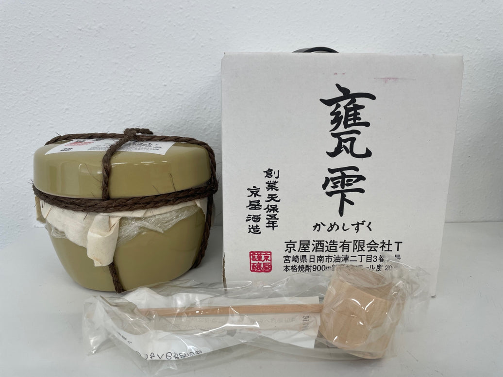 Kyoya Sake Brewery Kameshizuku 20% ABV 900ml