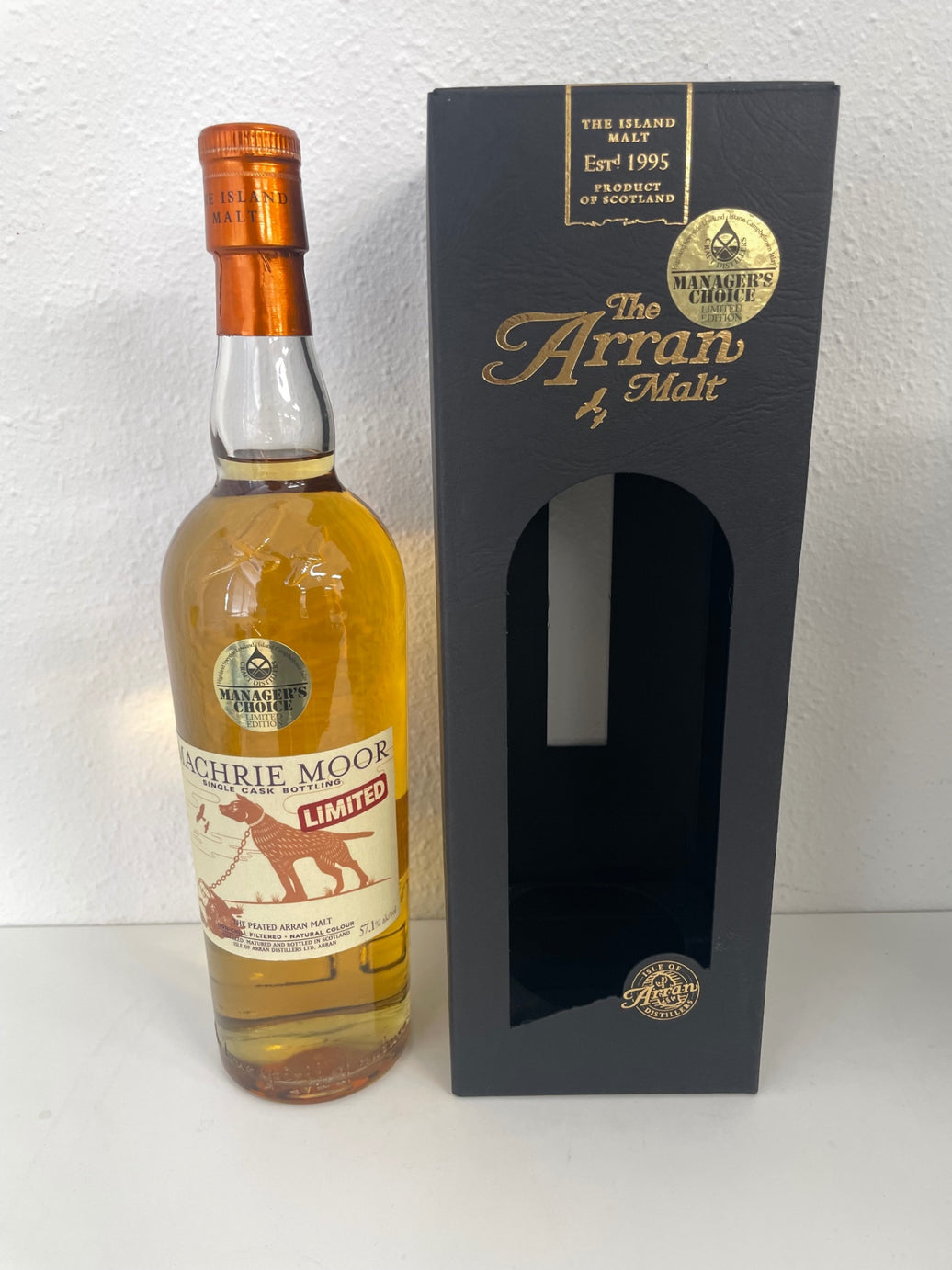 Arran Malt McCrea Moore 1995 with box