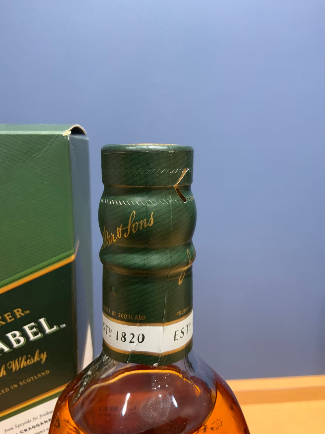 image ジョニーウォーカー グリーンラベル 15年 750ml (オールドボトル)