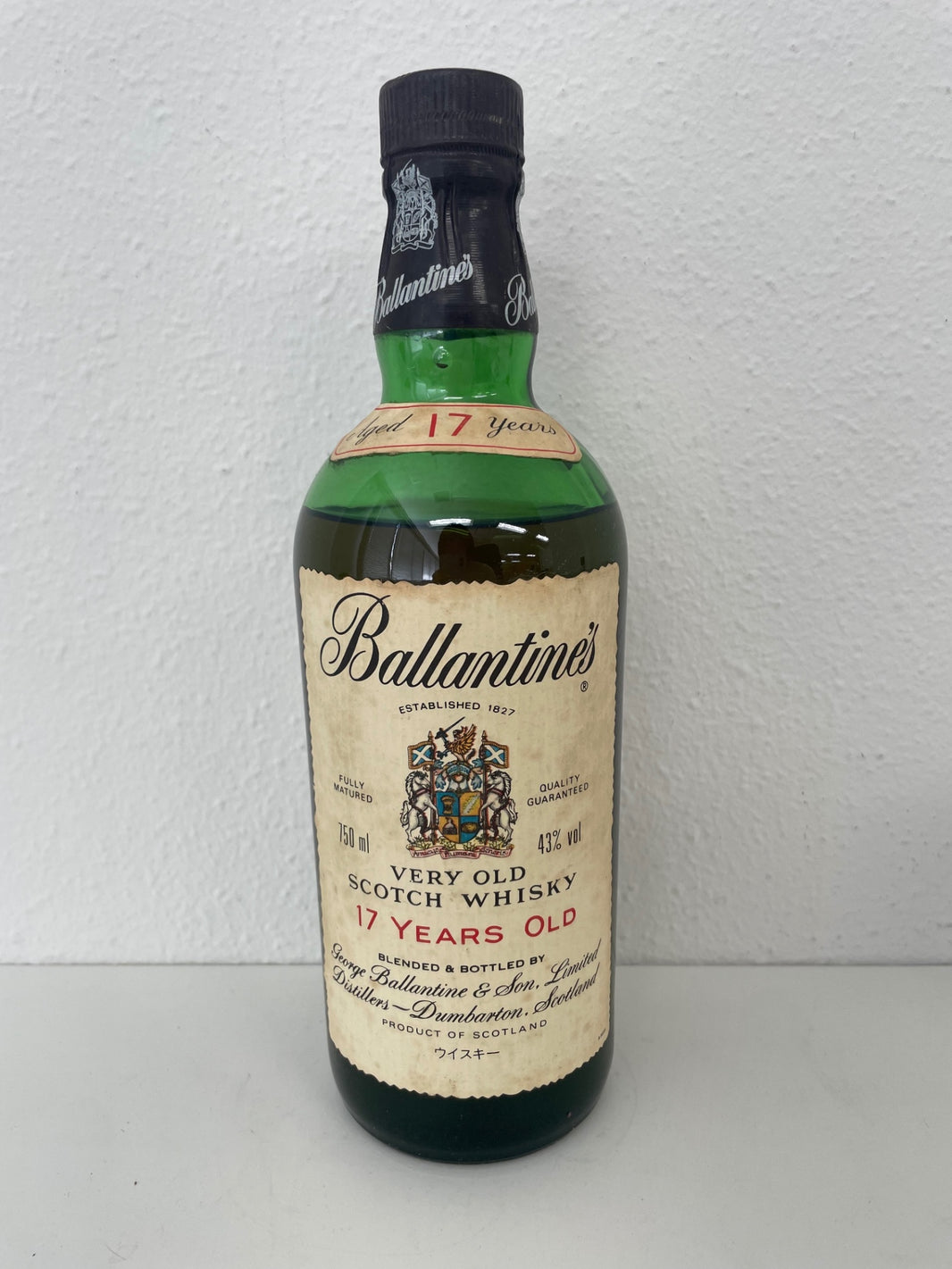 Ballantine's 17 Year Old Bottle