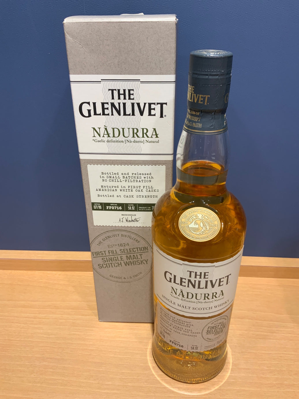 THE GLENLIVET NADURRA ファーストフィルセレクション FF0716 59.1%
