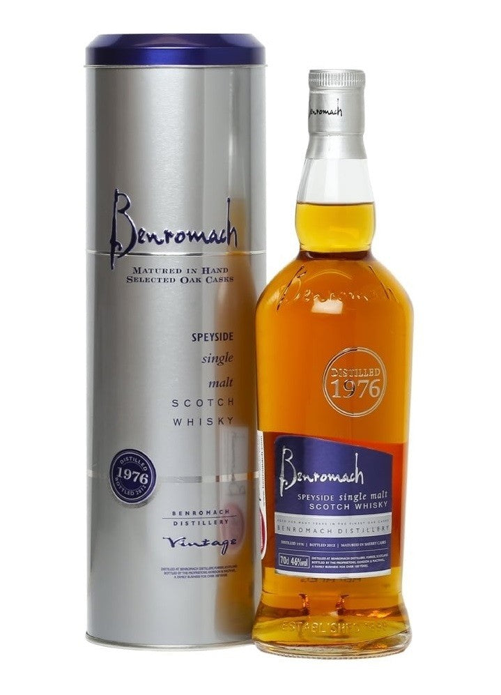 BENROMACH (ベンロマック) 1976