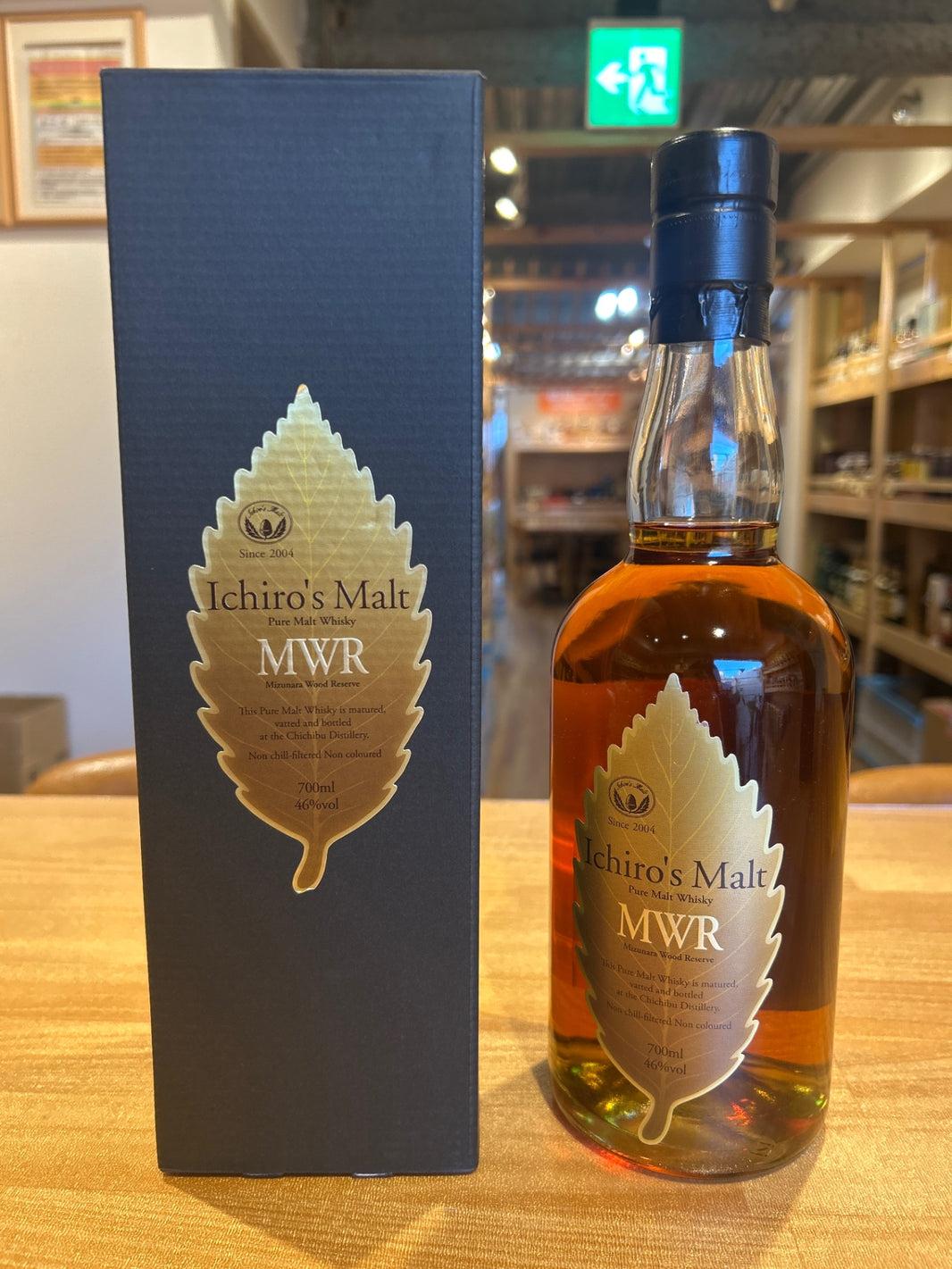 イチローズ モルト ピュアモルト ウイスキー MWR ミズナラ ウッド リザーブ 46度 700ml
