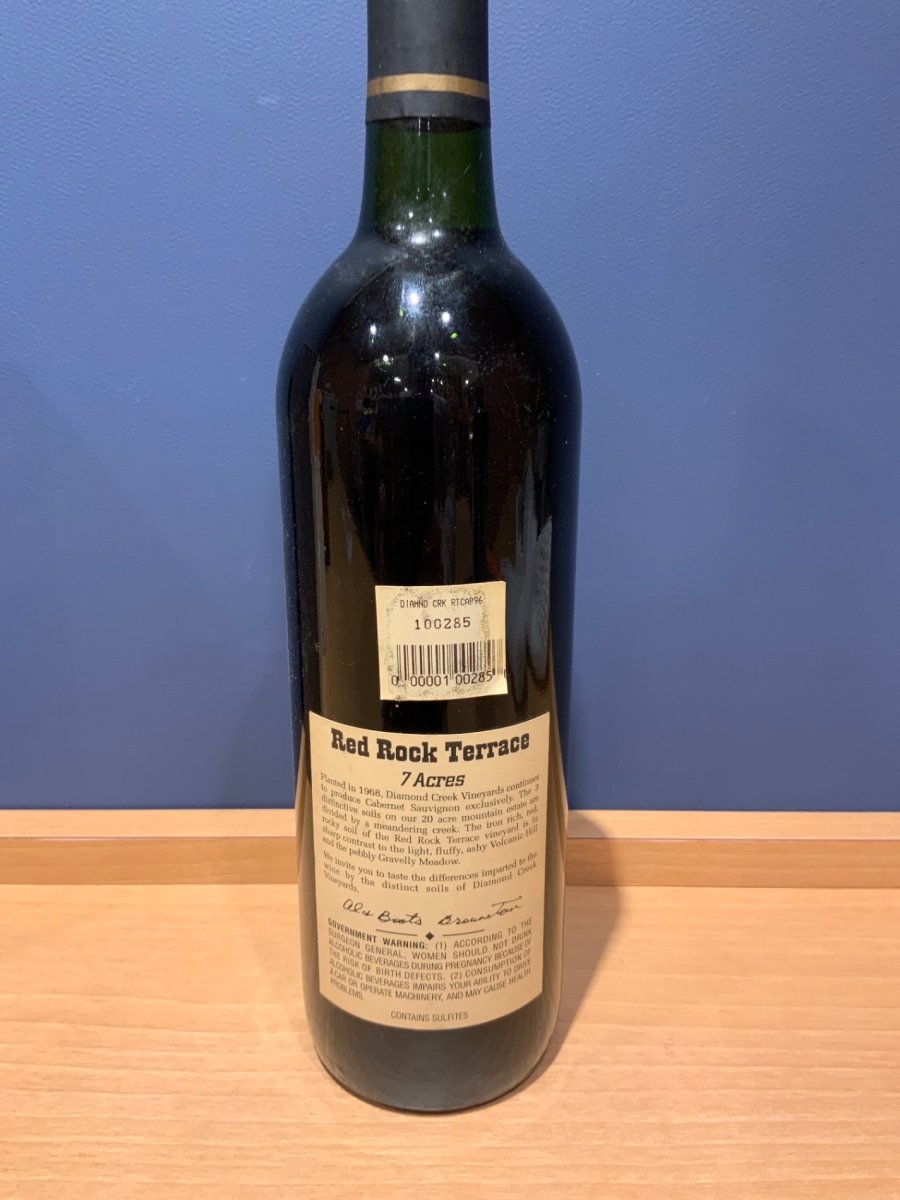 image Red Rock Terrace Caberunet Sauvignon Diamond Creek 1996 - LIQUOR JOY