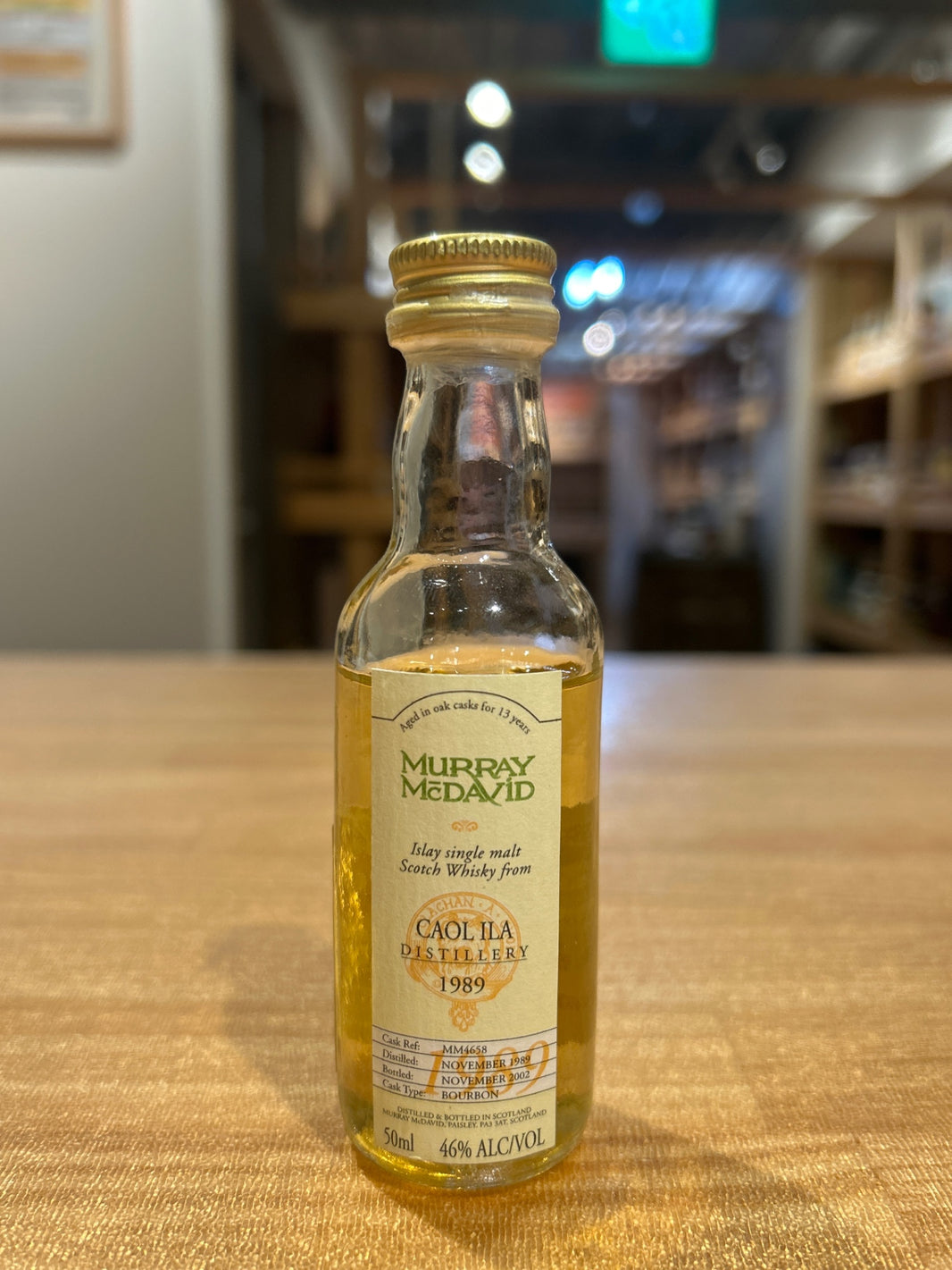 カリラ 1989 13年 マーレイマクダヴィッド 46% 50ml