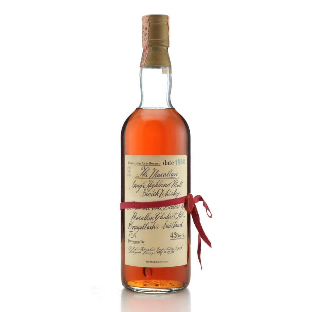THE MACALLAN ザ・マッカラン 1950 レッドリボン 750ml 43% - LIQUOR JOY