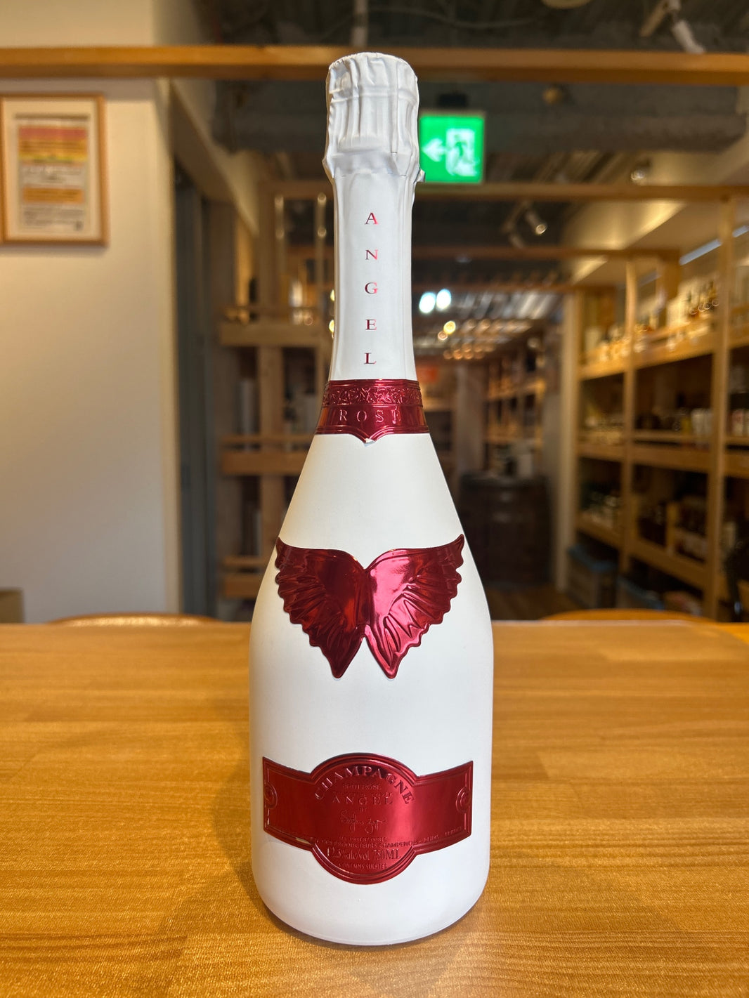Angel Champagne NV Rosé White Holiday Edition Red (No Box)
