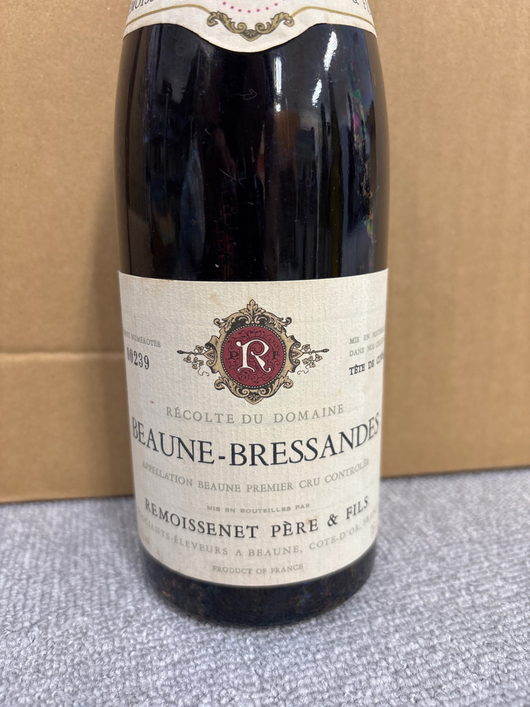 image Remoissenet Beaune 1er Bressand 1985 750ml