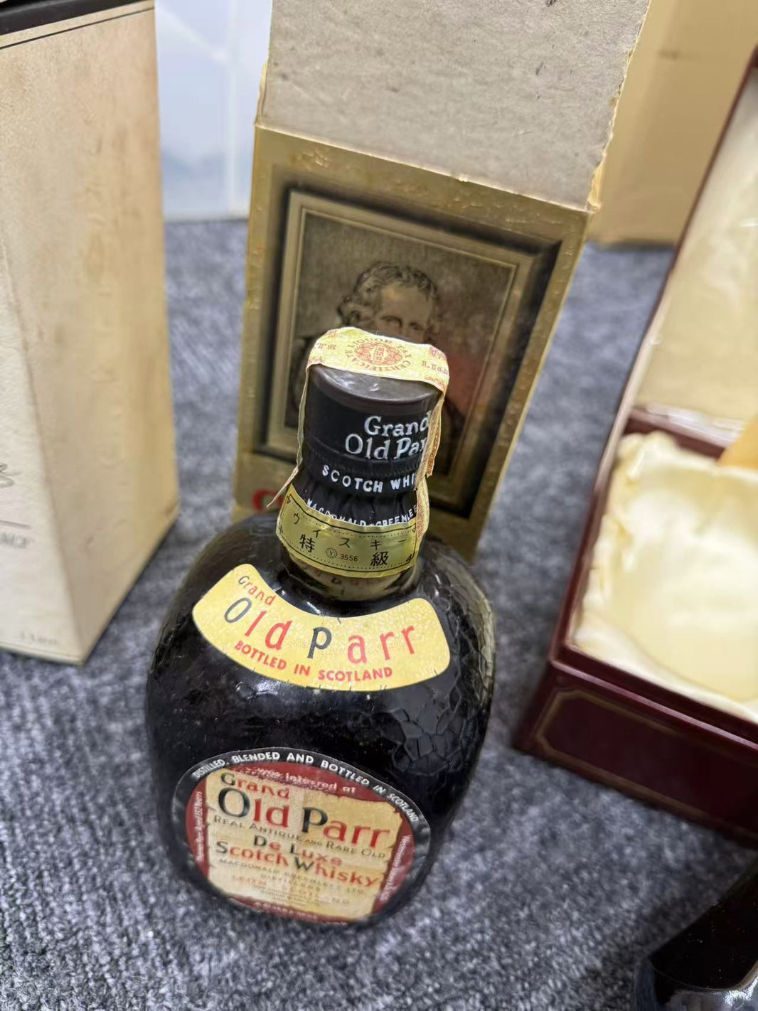 グランド オールドパー デラックス スコッチ ウイスキー 箱付き 旧