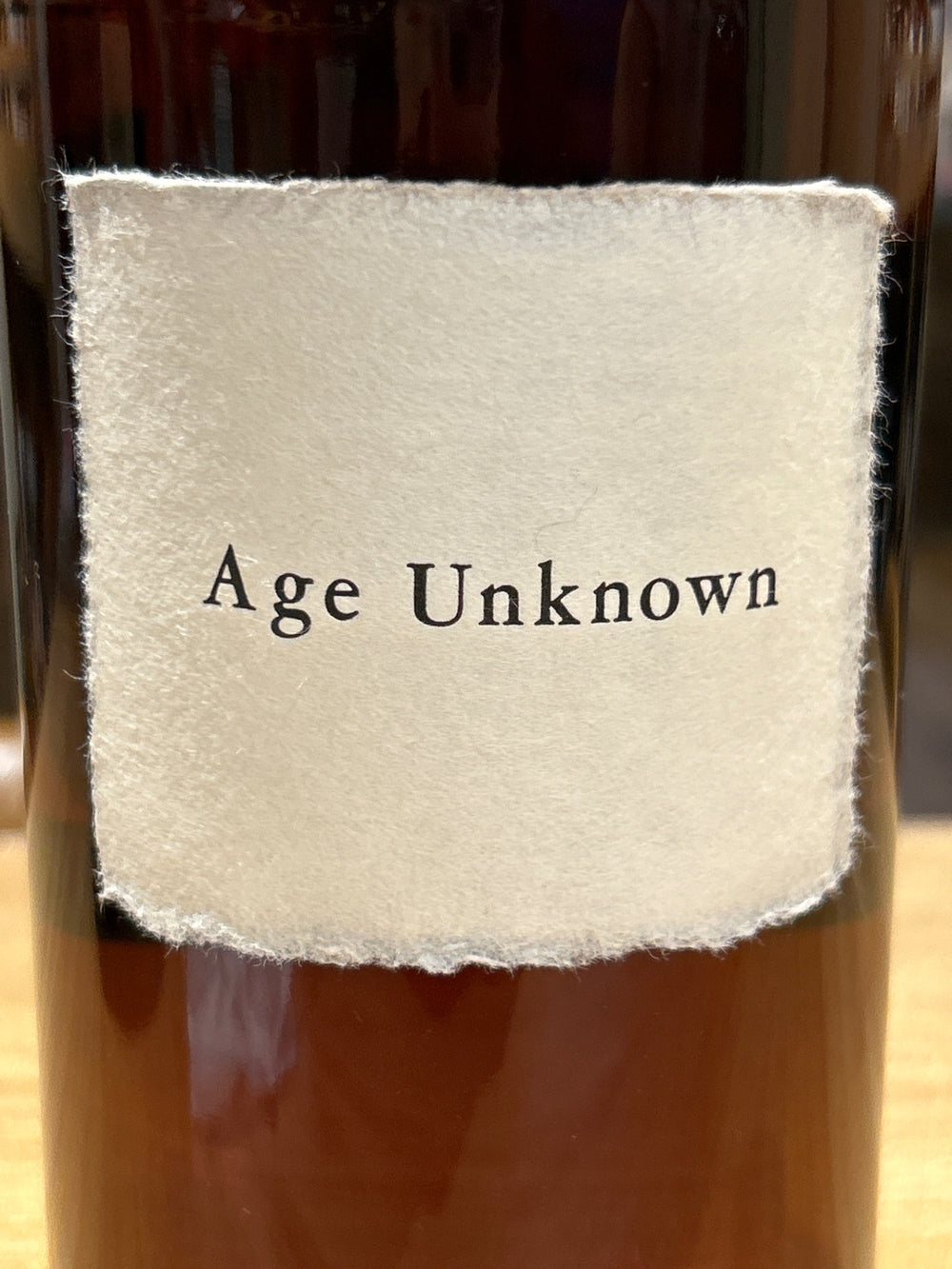 サントリーエイジアンノウン【Age Unknown】43度750ｍｌ