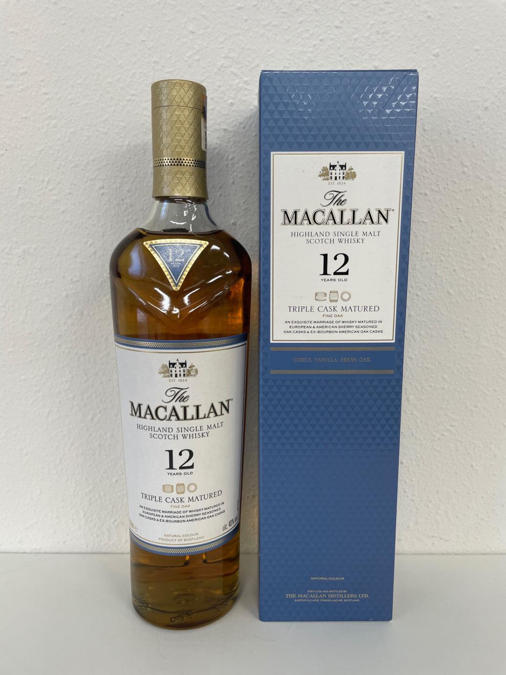 シングルモルトウイスキー ザ マッカラン トリプルカスク 12年 [ ウイスキー イギリス 700ml ]