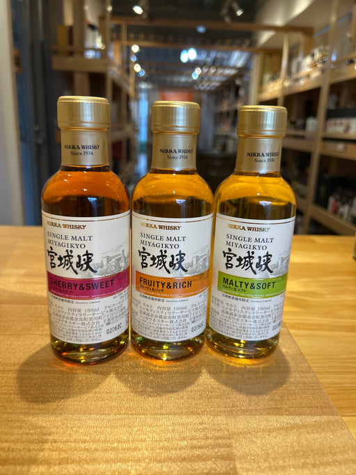 宮城峡蒸溜所 180ml　3本セット