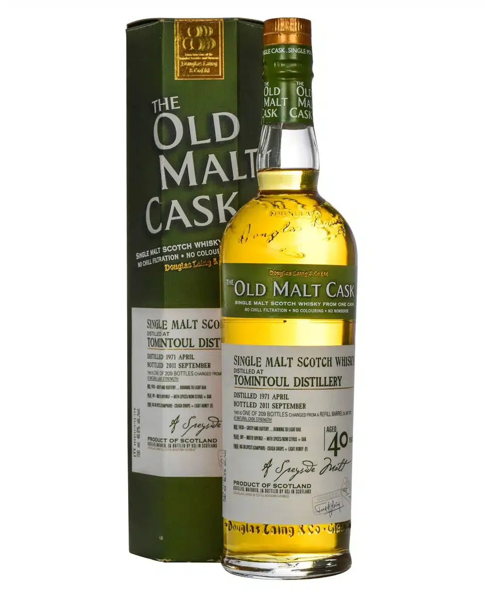 Old Malt Cask 40 Years 1971-2011
