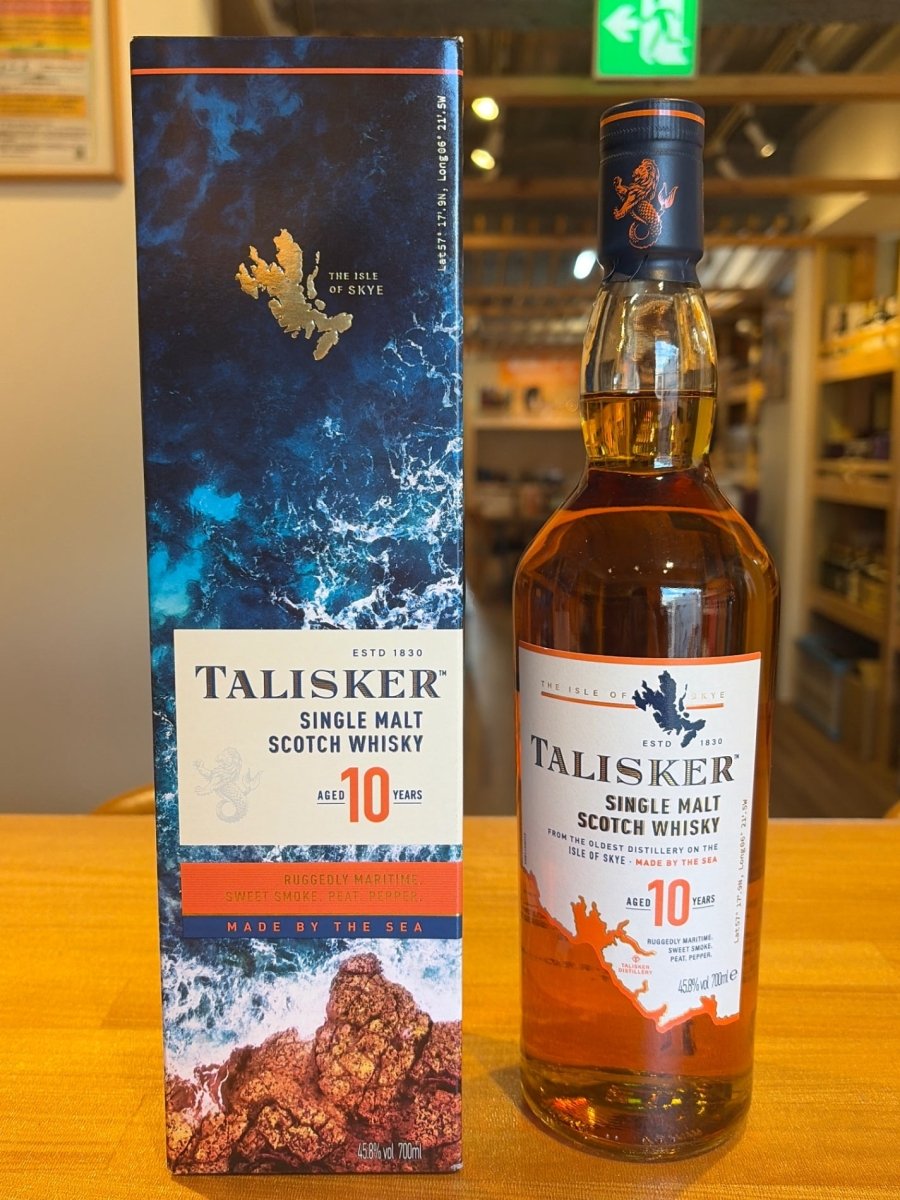 タリスカー 10年 箱入り [ ウイスキー イギリス 700ml ] [ギフトBox入り] - LIQUOR JOY