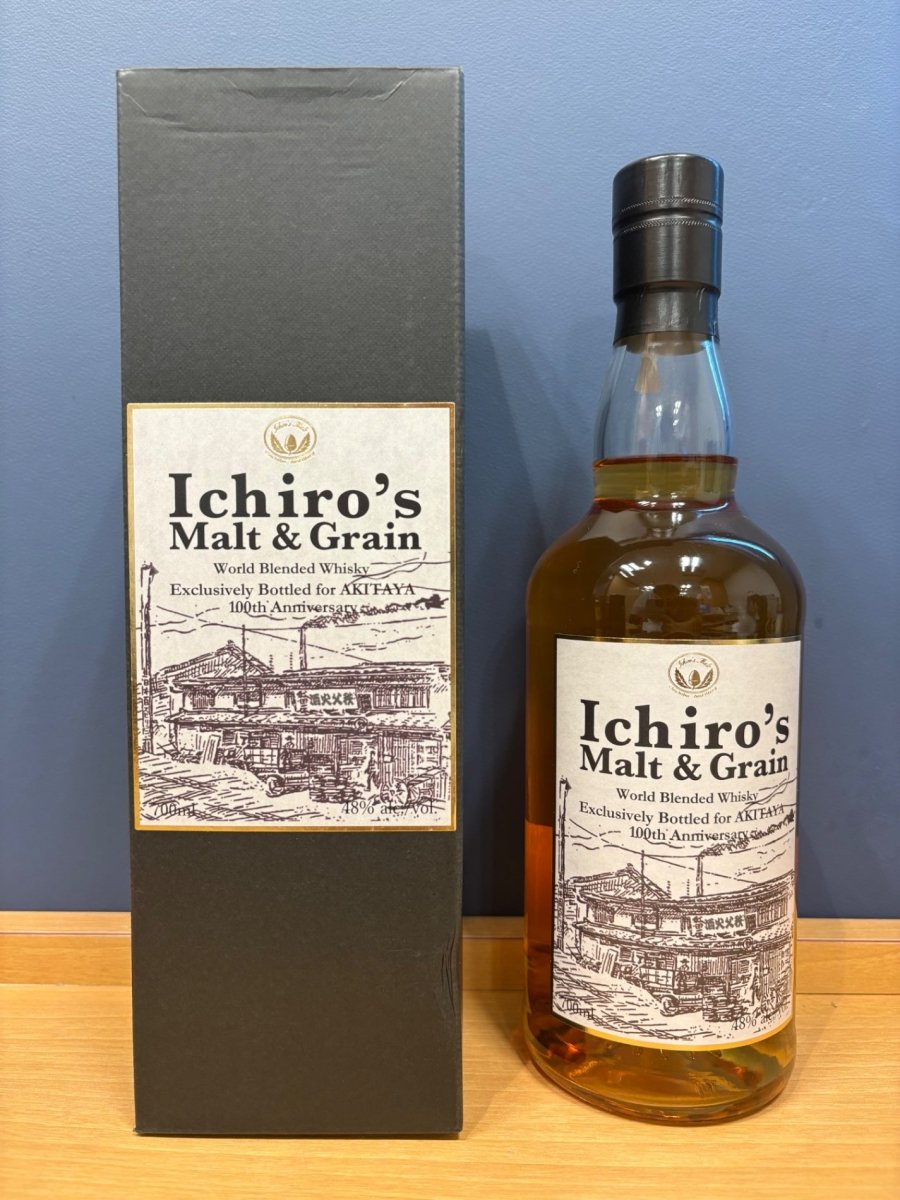 イチローズ モルト＆グレーン 秋田屋100周年ボトル 48度 700ml - LIQUOR JOY