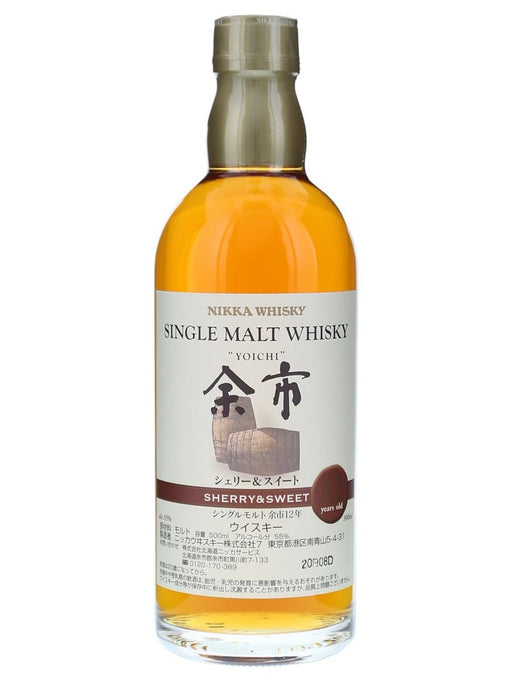 ニッカウィスキー 余市12年 シェリー&スィート 500ml - LIQUOR JOY