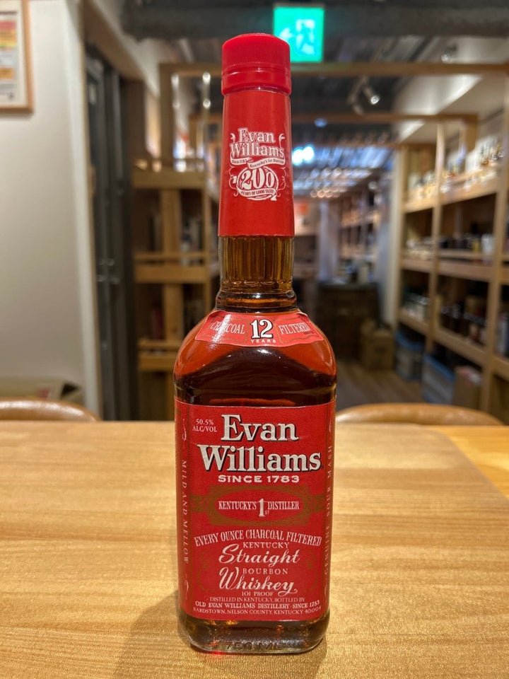 エヴァン・ウィリアムス 12年　旧ラベル - LIQUOR JOY