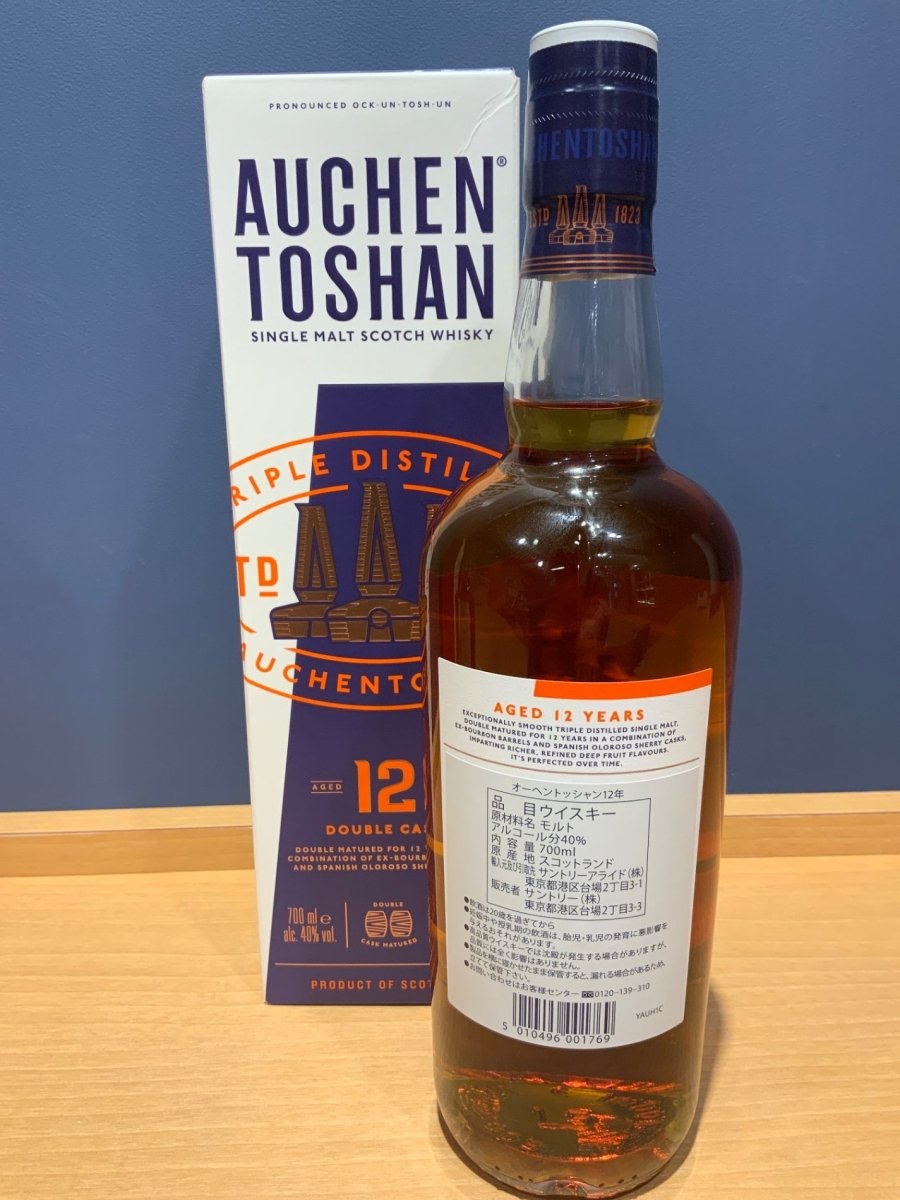 オーヘントッシャン12年　ダブルカスク　700ml - LIQUOR JOY