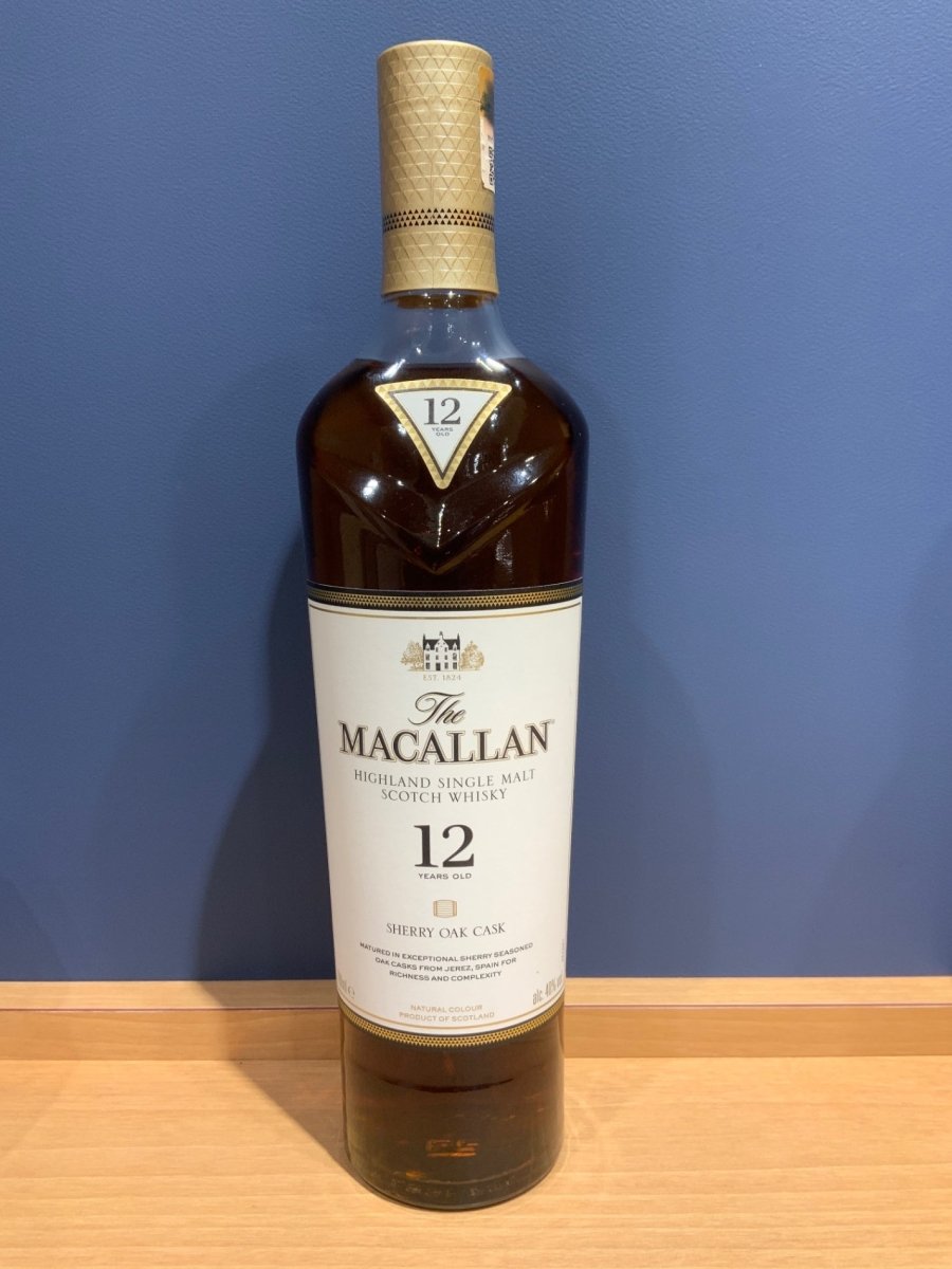 マッカラン12年　シェリーオーク　700ml（箱なし） - LIQUOR JOY